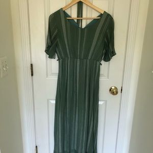 Pink Blush maternity maxi dress